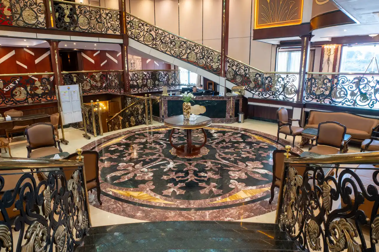 Lobby of the City and Sea Adonis Nile Cruise Nile cruise